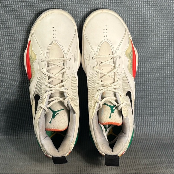 Nike Air Jordan Zoom \'92 \'White‎ Lucky Green Dark Sulfur’ Shoes Men’s Size 11 main image 4